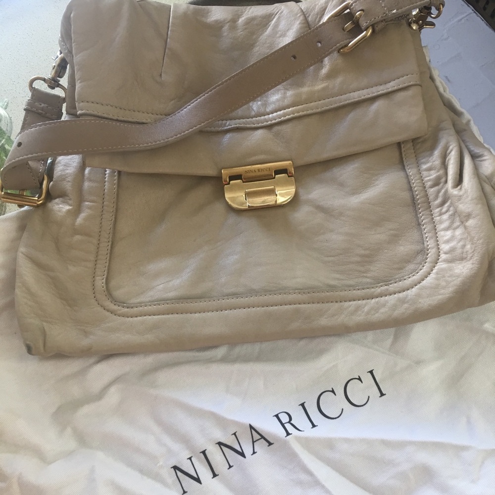 Authentic Nina Ricci crossbody handbag